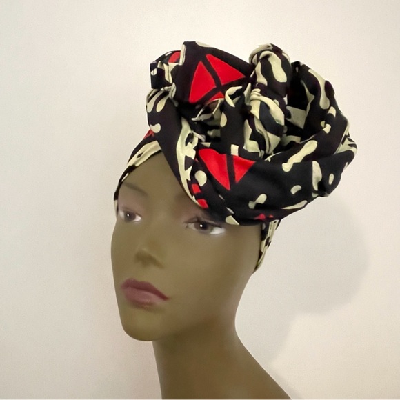 African Print Ankara Headwrap - Picture 3 of 10